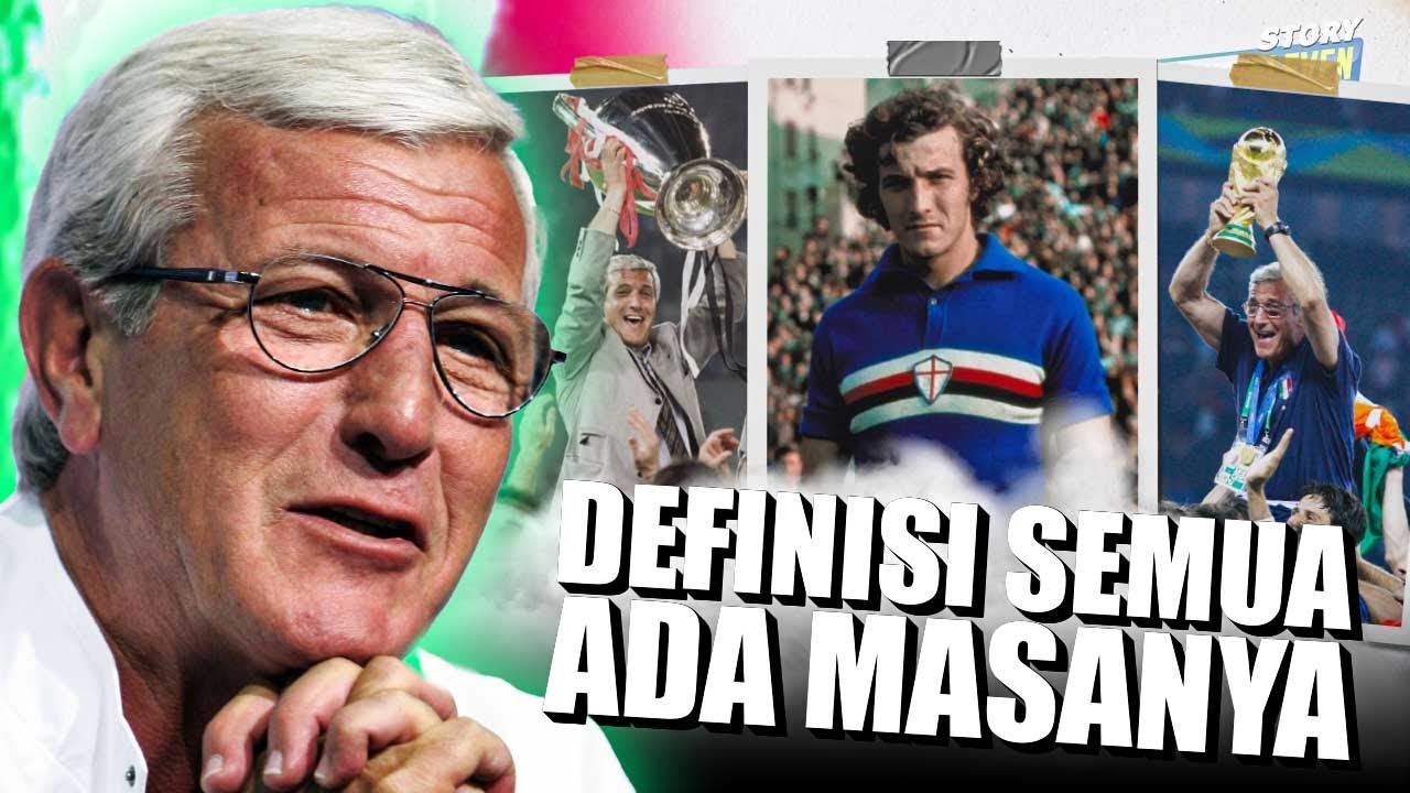 Kesuksesan Marcello Lippi Melatih Klub dan Timnas, Walau Gagal Total Sebagai Pemain