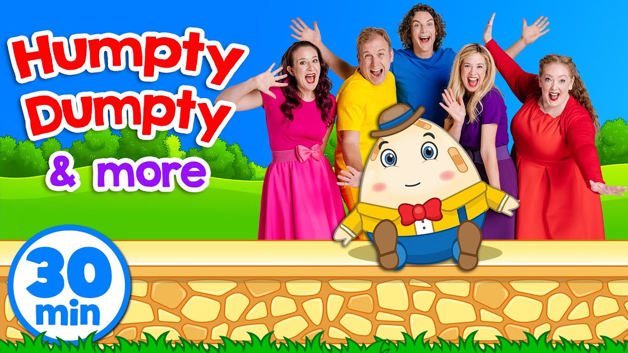 Humpty Dumpty & More Nursery Rhymes | Bounce Patrol