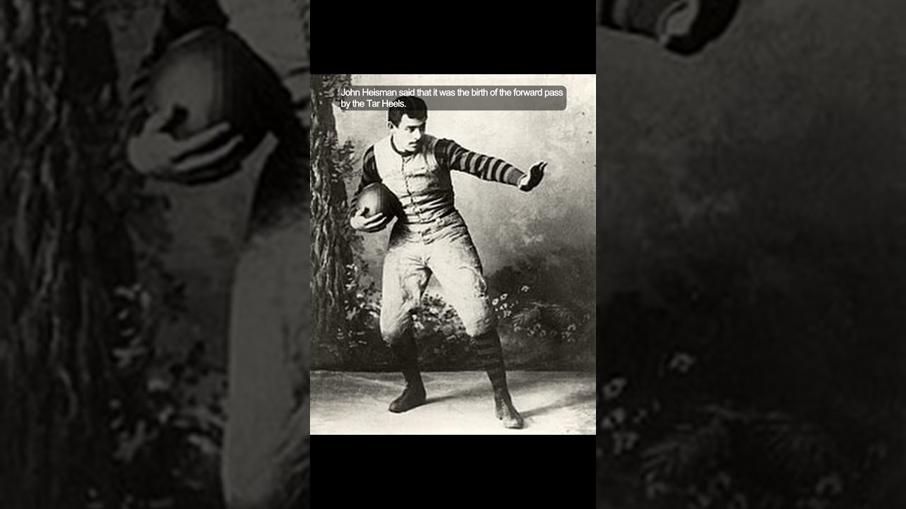 Do you know the history of the forward pass? In honor of #TNF learn the history! #Football #Shorts