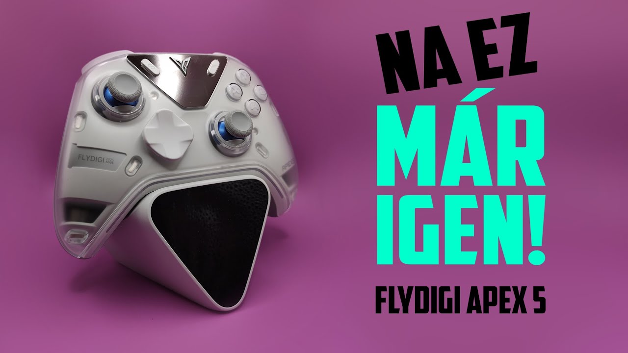 A (majdnem) TÖKÉLETES kontroller: Flydigi Apex 5 kontroller teszt