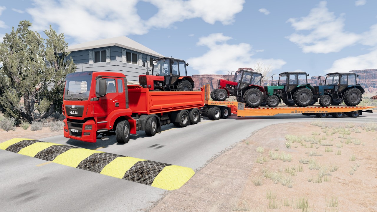 Trucks vs SpeedBump