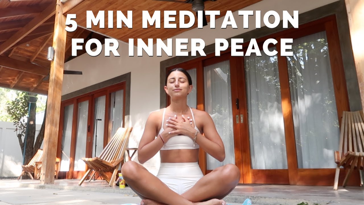 5 minute meditation for inner peace | rebecca leigh