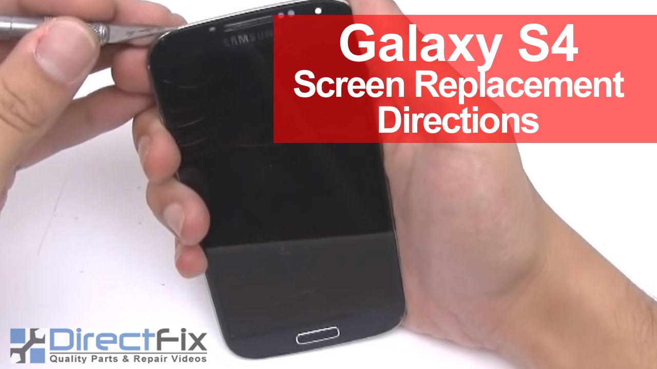 Galaxy S4 Screen Replacement Repair in 7 Minutes