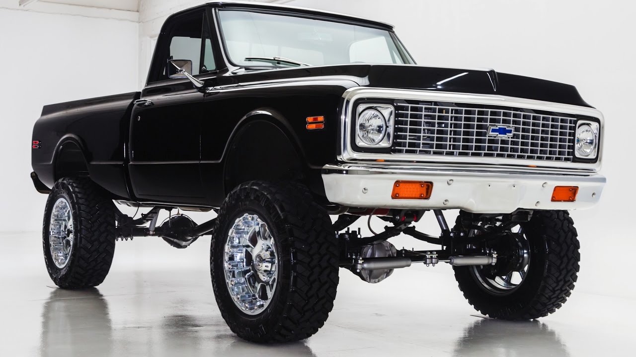 1972 Chevy K10 4x4 - Off Road Black