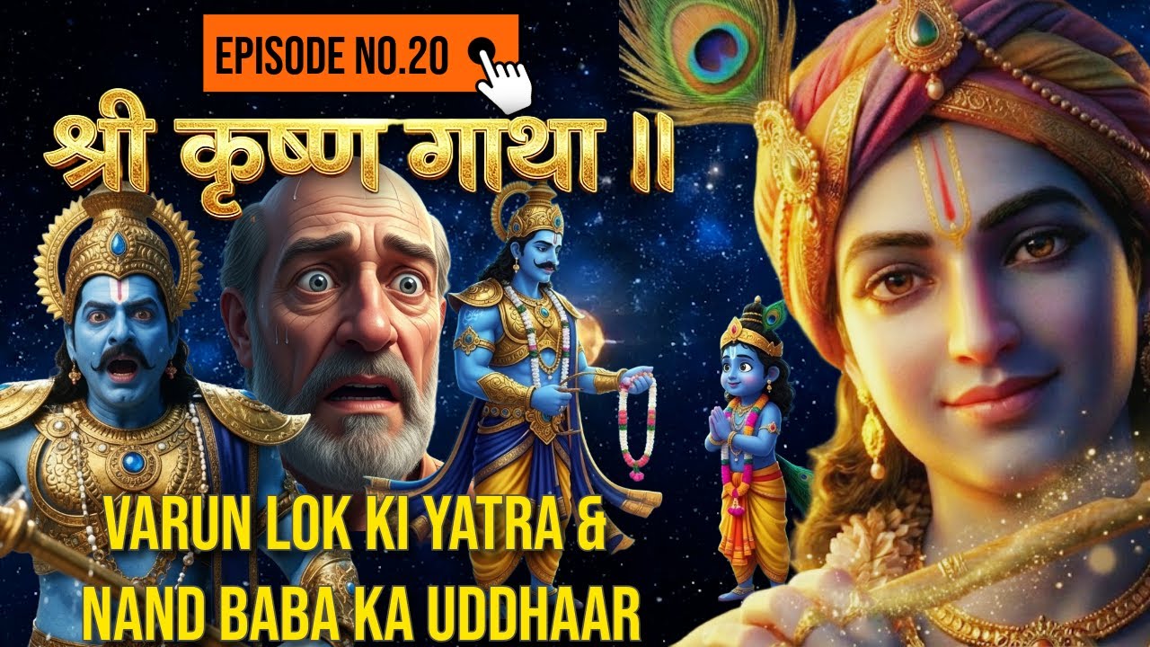 श्री कृष्ण गाथा EP 20 || Varun Lok Ki Yatra & Nand Baba Ka Uddhaar || @PrabhuLeelaTV #varundev