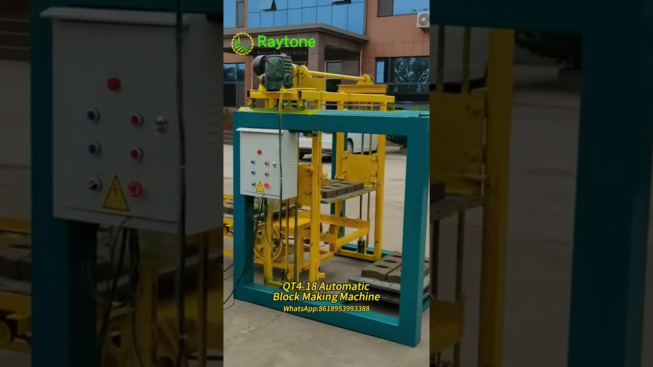 QT4-18 Automatic Block Making Machine for Efficient Production