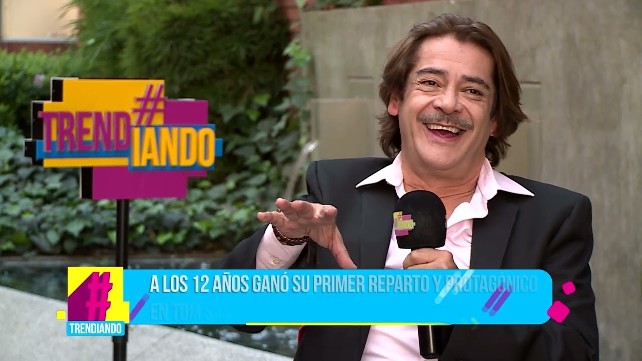 #FAMOSOSENTRENDIANDO Víctor Hugo Cabrera, a los 12 años ganó su primer reparto en Tom Sayer.