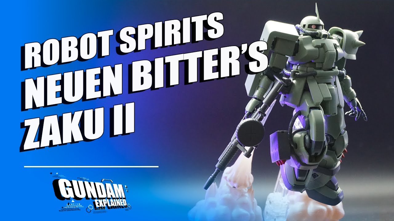Robot Spirits Neuen Bitter's Zaku II Review [Gundam Action Figure]