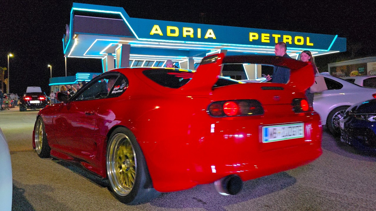 TUNER CARS AT ADRIA PETROL KRK MODIFIED CAR MEET 2026