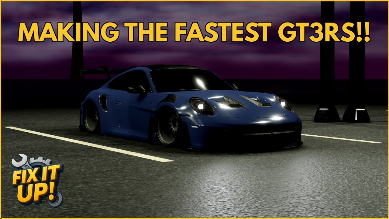 Building The Fastest GT3RS In Fix It Up!!
