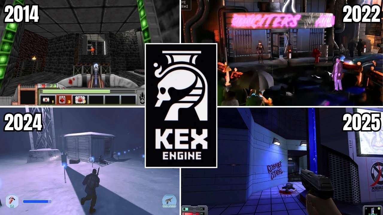 Эволюция игр на движке Kex Engine (2014-2025)