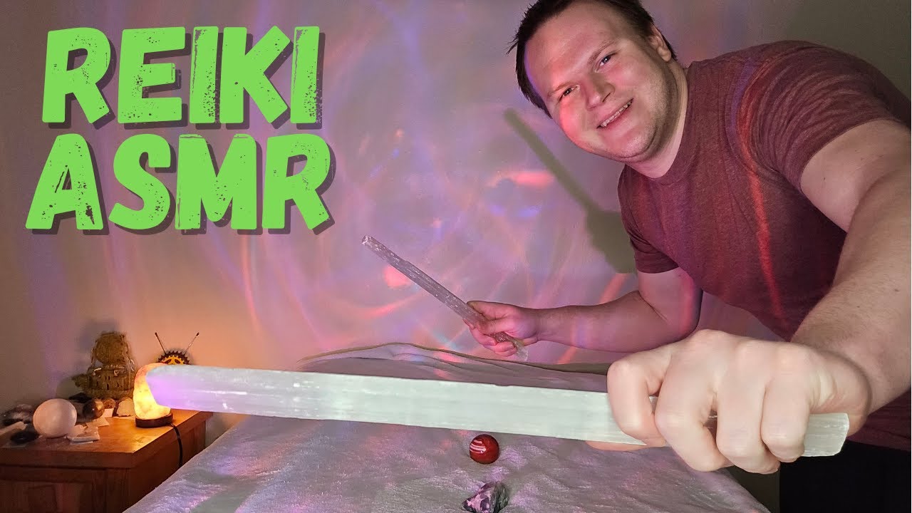 Reiki to Align, Mind, Body, and Soul Connection (Reiki ASMR, Crystals, Cord Cutting, Aura Cleanse)