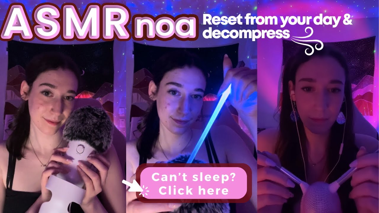 Triggers and Sounds made to Help you Sleep | Extra Long ASMR for Anxiety & Relaxation 💕| live #187