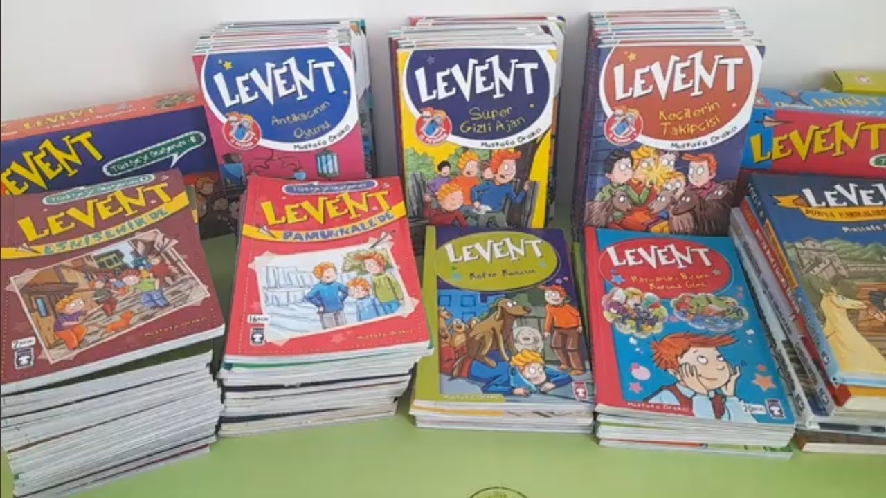 Levent Kitap Serisi Tanıtımı 100 KİTAP (420 abone özel ❤️ )@Akrepizma