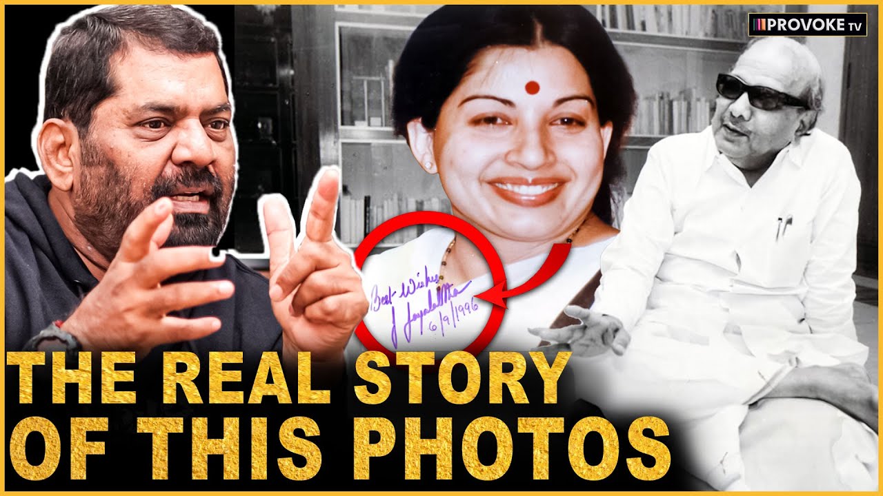 Jayalalithaa, Kalaingar ஓட Epic Photos நான் எடுத்தேன் 😱🔥 | Wide Angle Ravi Shankar Opensup