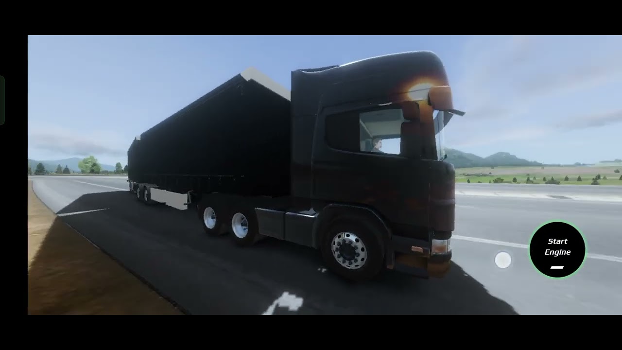 Truck driving