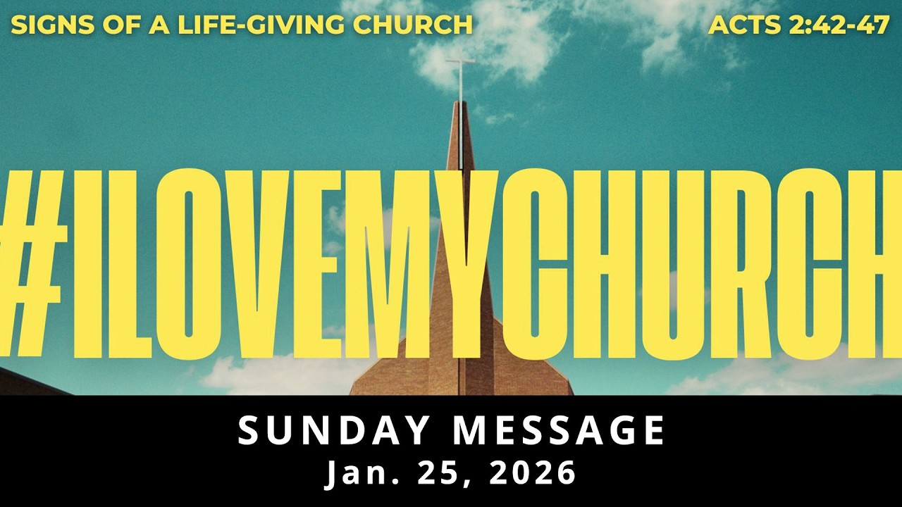 #ILoveMyChurch - The Perfect Church | Acts 4:36-5:11 | Feb. 1, 2026