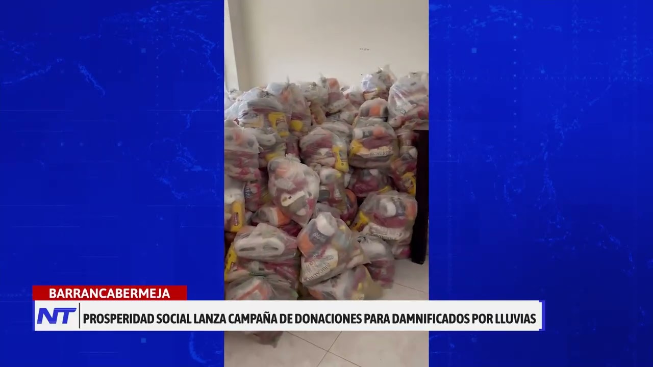 Prosperidad Social lanza campaña solidaria para familias damnificadas por lluvias