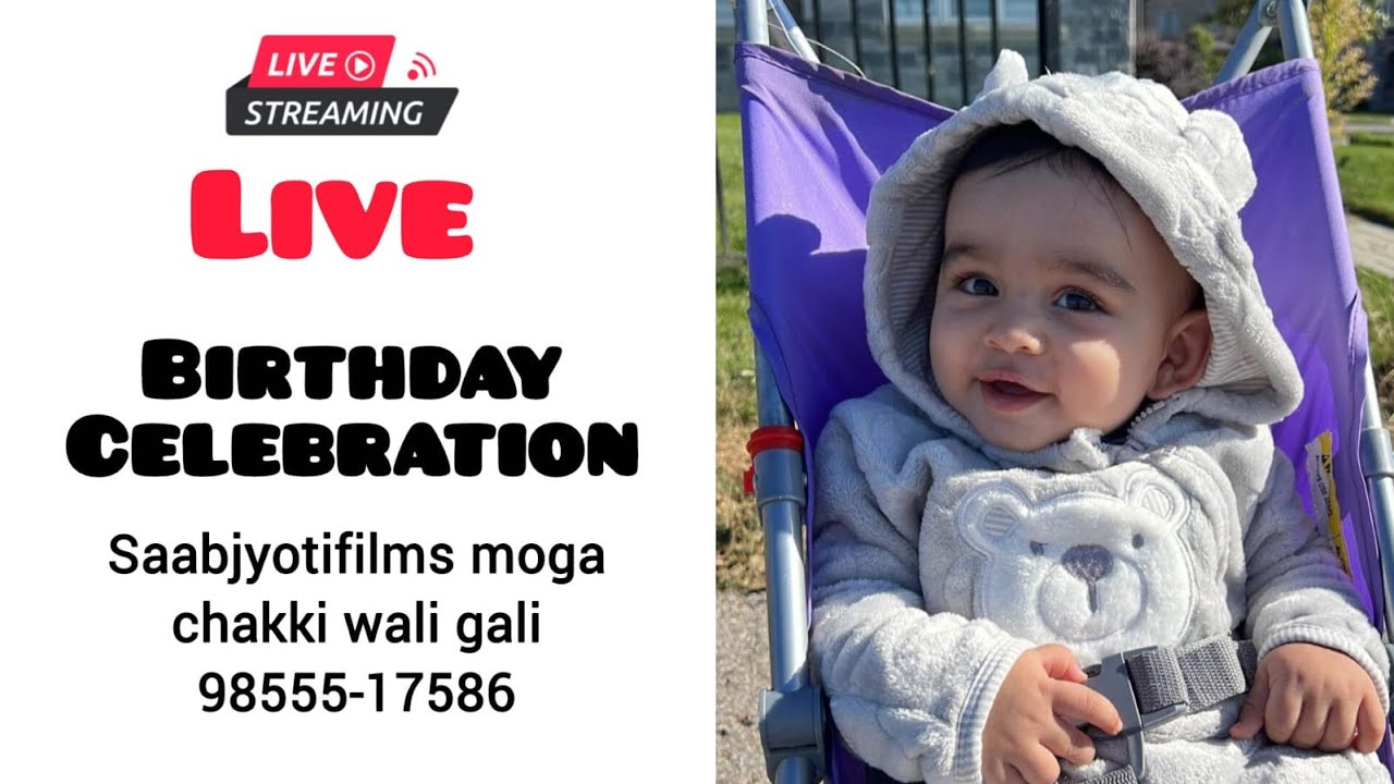 Birthday celebration Live