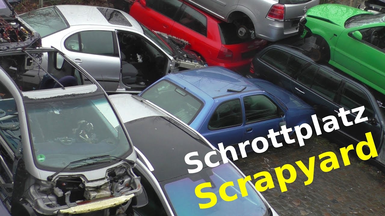 Auto Schrottplatz - Scrapyard - Car junkyard (Wuppertal)