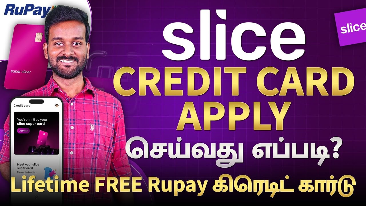 How to Apply For Slice Credit Card in Tamil | Lifetime FREE Slice Super Rupay Credit Card