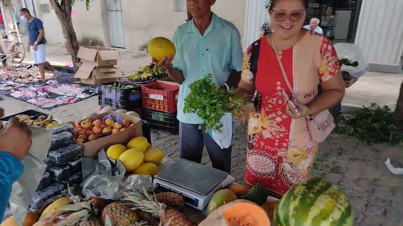 a feira de nova Olinda PB