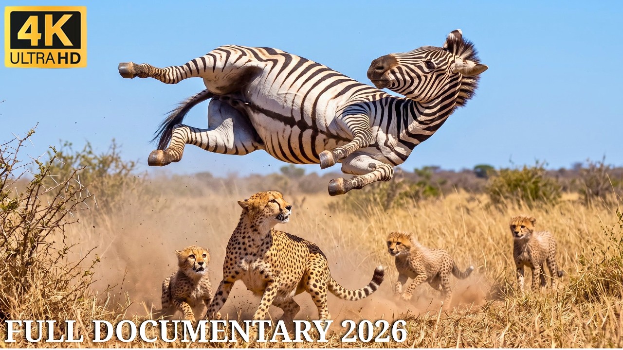 Untamed Africa | The Fastest Hunter vs The Great Zebra Escape | Epic Survival