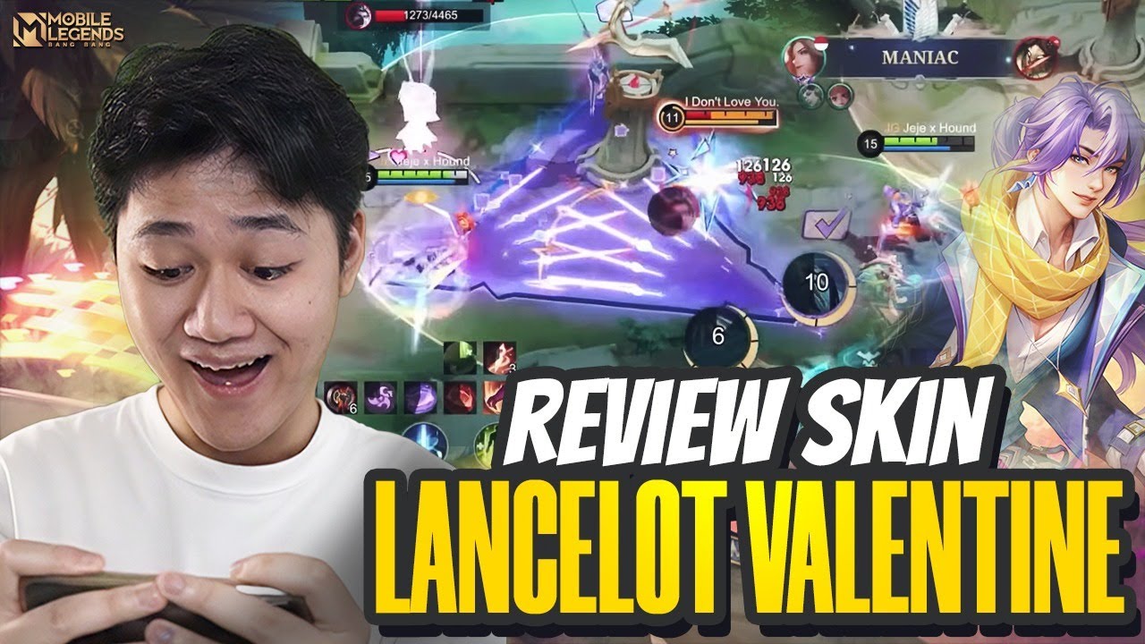 REVIEW SKIN LANCELOT VALENTINE EFEK NYA KEREN DAN BIKIN FAST HAND - Mobile Legends