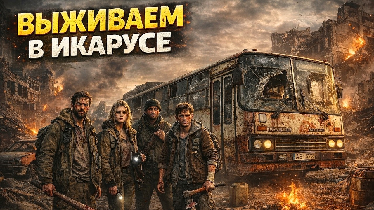 ВЫЖИВАЕМ В ИКАРУСЕ С ДРУЗЬЯМИ В КООПЕРАТИВЕ - ВСЁ НЕ ТАК ПРОСТО / ПЕРВЫЙ РАЗ В ЭТОЙ ИГРЕ !!!