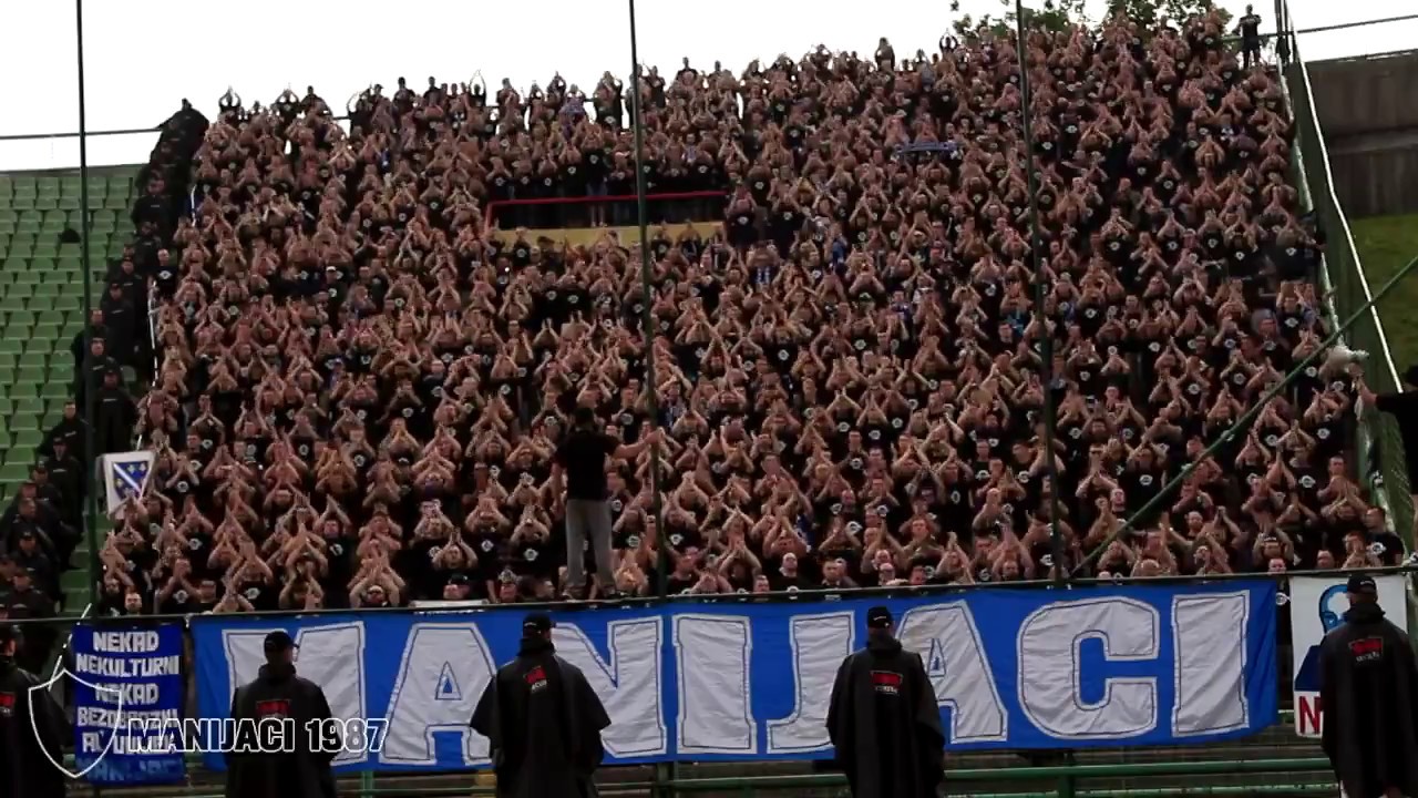 fk sarajevo - FK ŽELJEZNIČAR 1:0 / MANIJACI 1987
