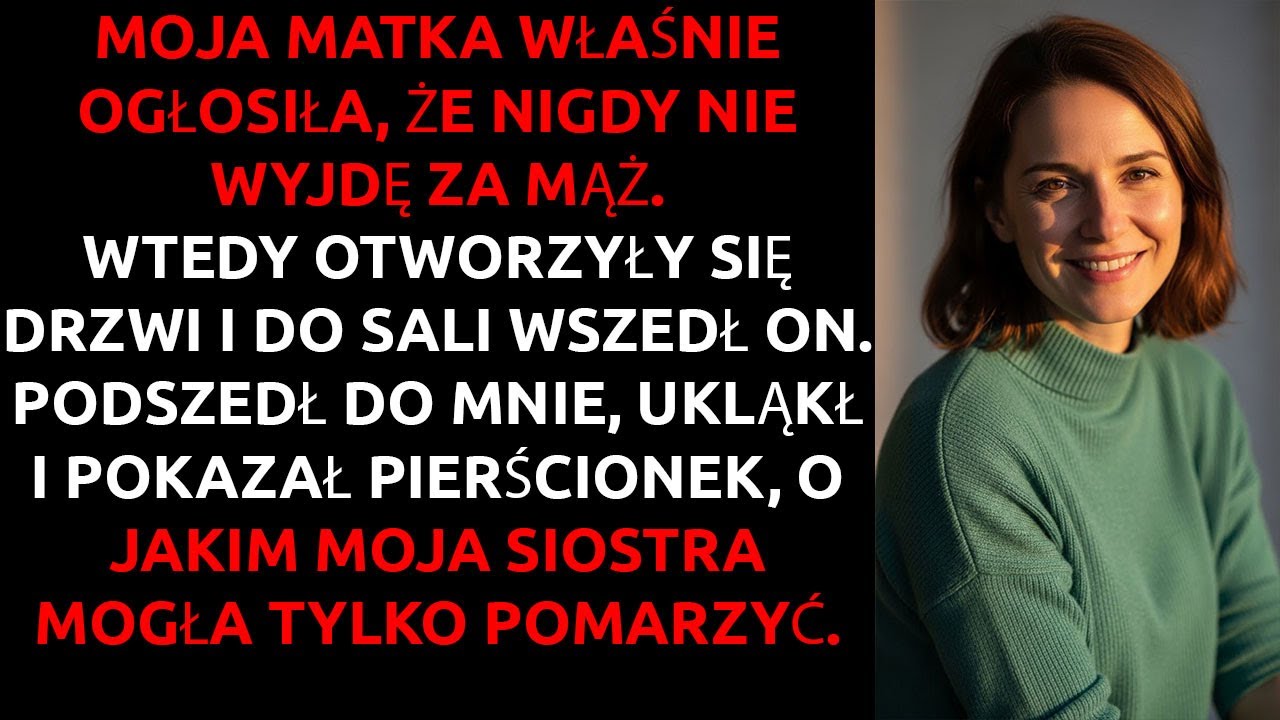 Moja RODZINA powiedziała, że NIKT mnie nie zechce... a wtedy on UKLĄKŁ przed nimi wszystkimi.