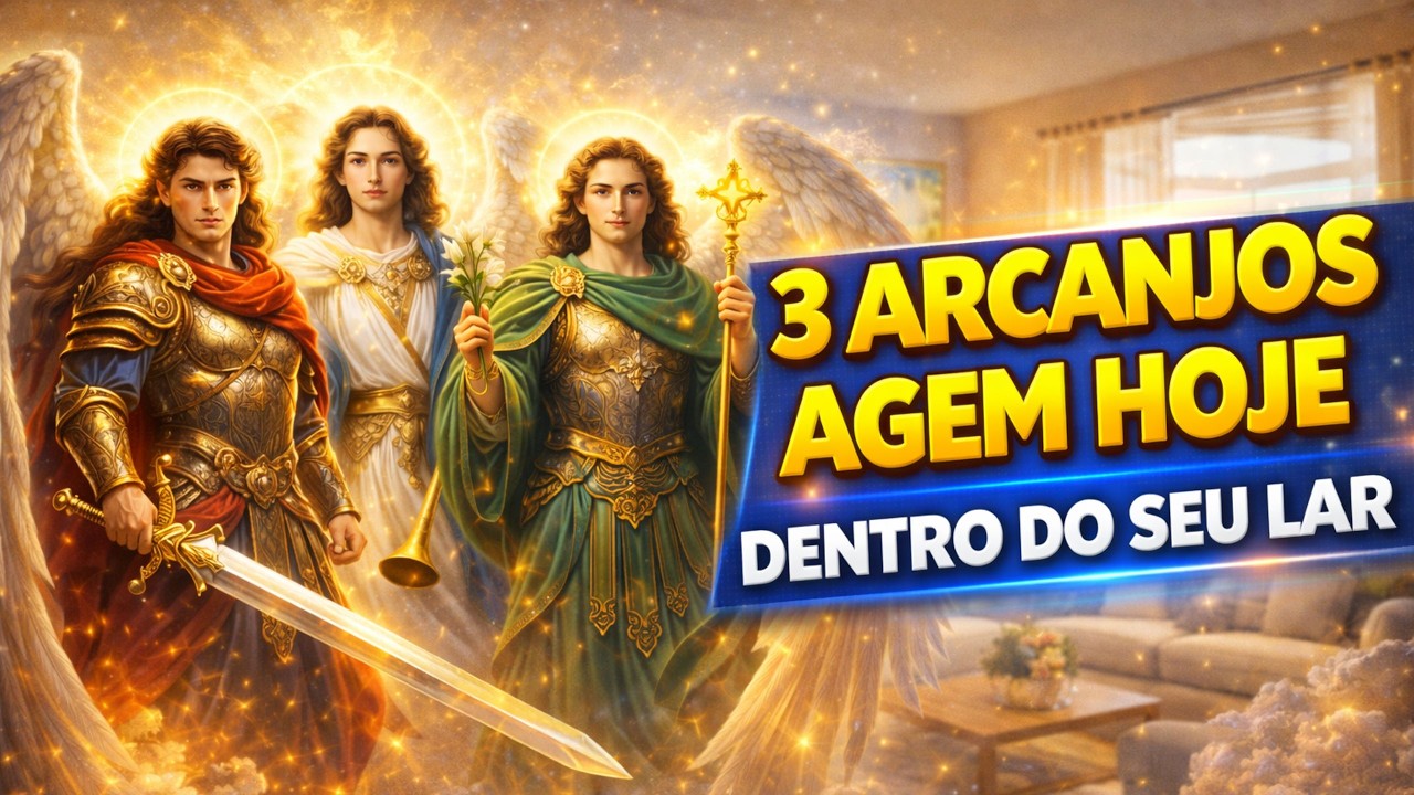 Oração dos 3 arcanjos URGENTE para PROTEÇAO DO LAR, CURA E PROSPERIDADE