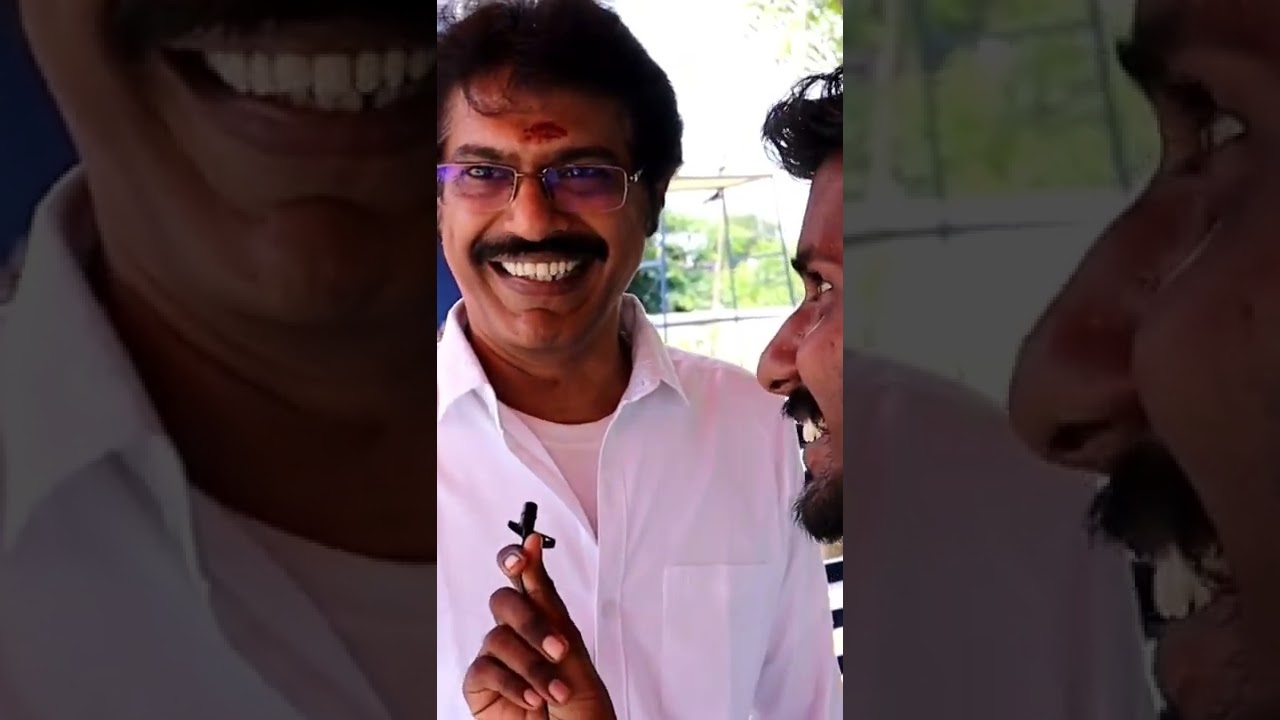 💥Meeting Actor Subbu Panchu Arunachalam❤🙊#shorts #actor