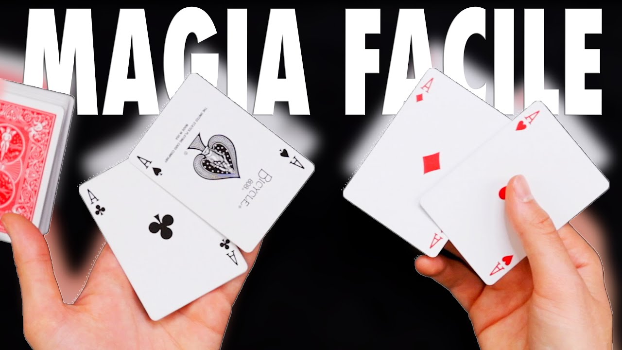 TUTORIAL MAGIA CON 4 ASSI FACILE DA FARE