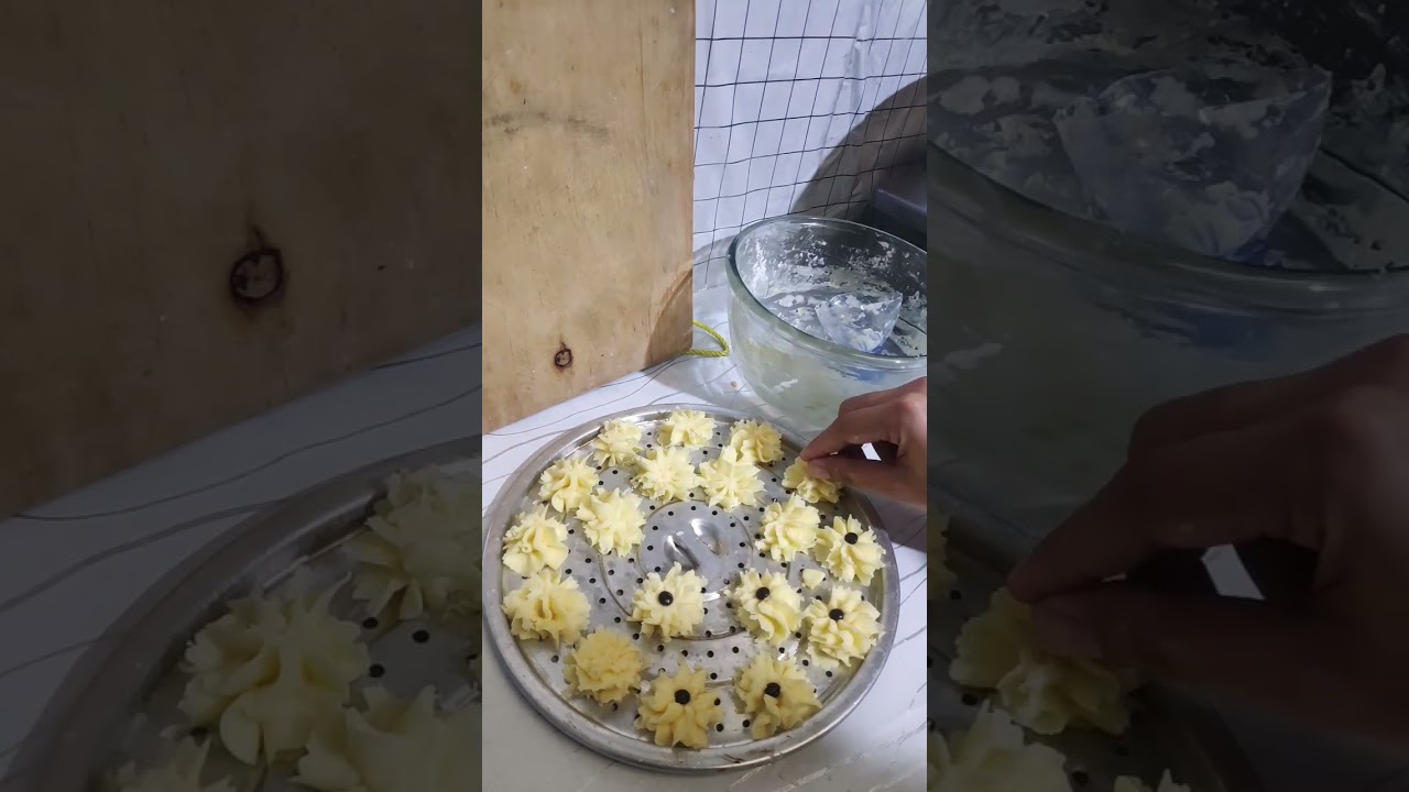 Kue Semprit Tanpa Oven,Mixer dan Cetakan ,Pakai 3 Bahan #kuekeringlebaran #kuekeringviral #semprit