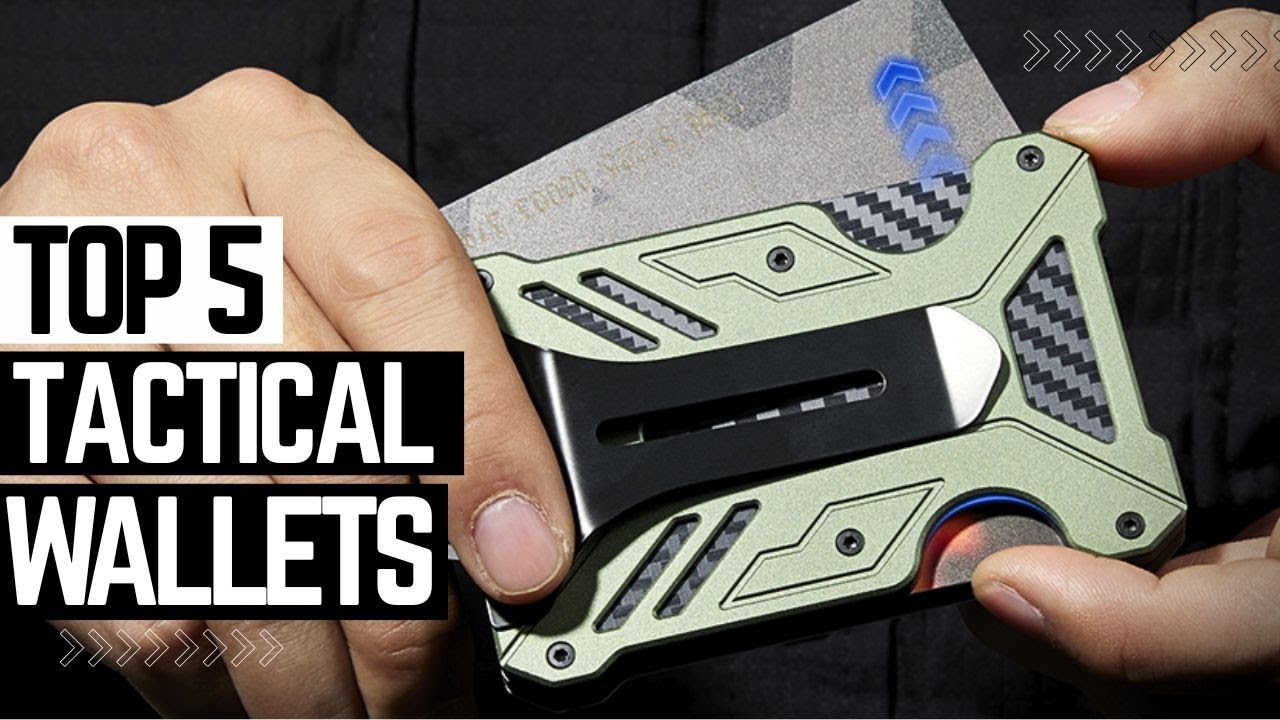 Top 5 Best Tactical Wallets 2025 ✅ Pop-Up, RFID, and Built to Last ✅