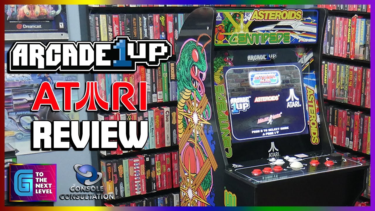 Exploring the Arcade1UP 12-in-1 Atari Deluxe Cabinet - Review & Gameplay - Console Consultation