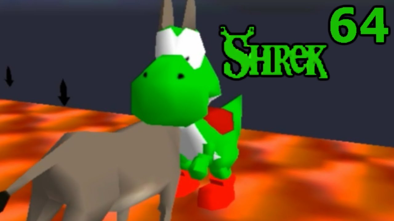 Donkey Speaks to Yoshi in Shrek 64