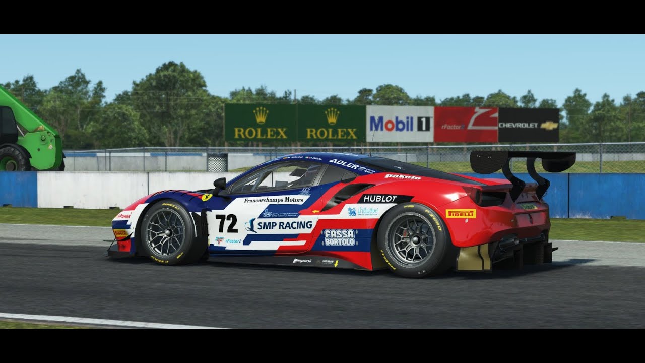 Фан гонка. Компетишн в rFactor2. Портлэнд (спринт)