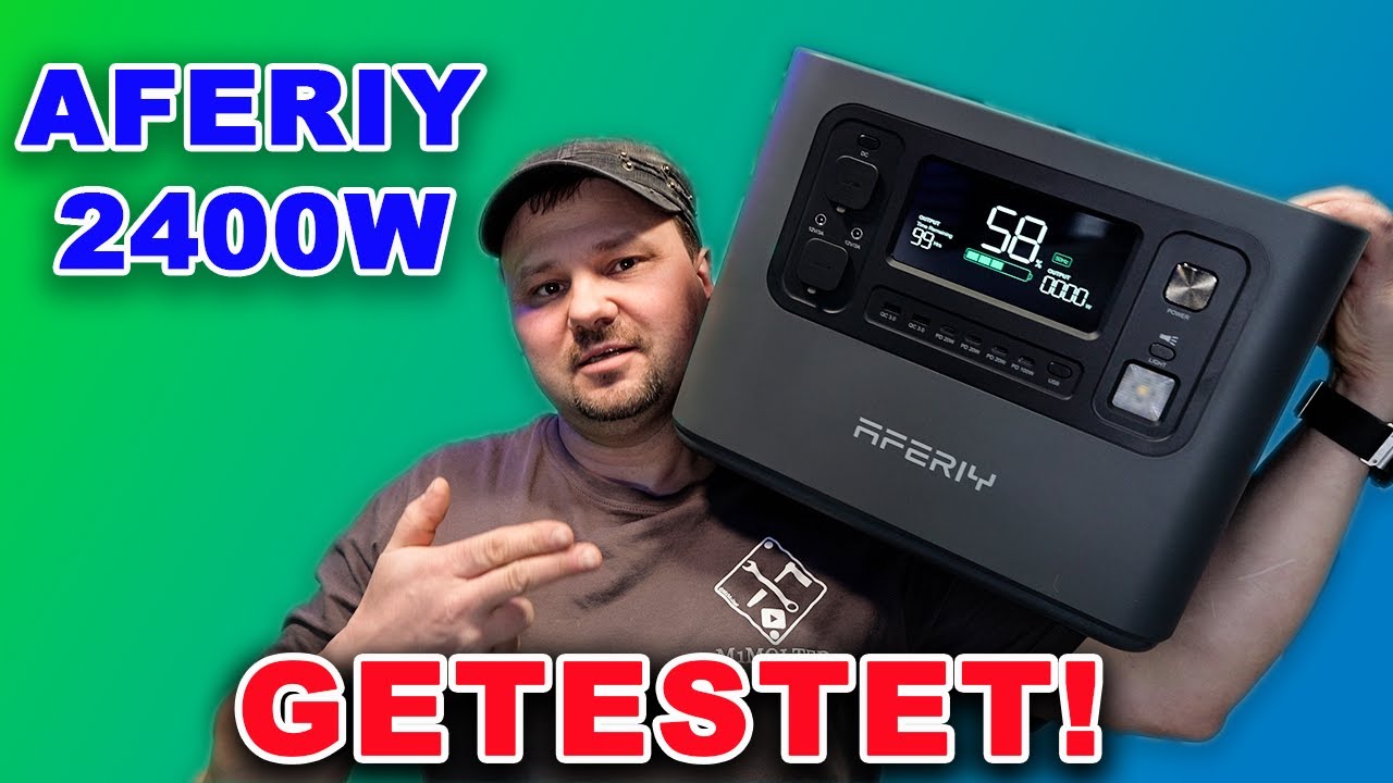 AFERIY 2400W Sehr leise tragbare Powerstation zu gewinnen!