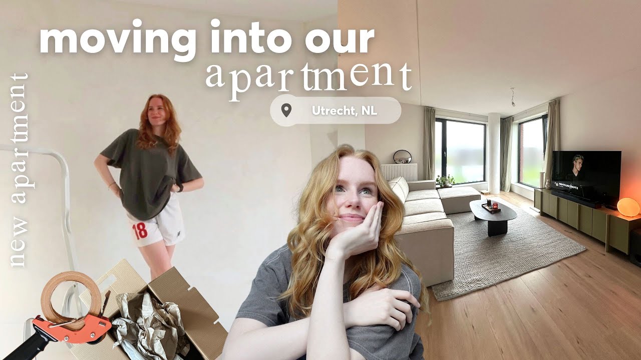 moving vlog | moving into our dream utrecht apartment