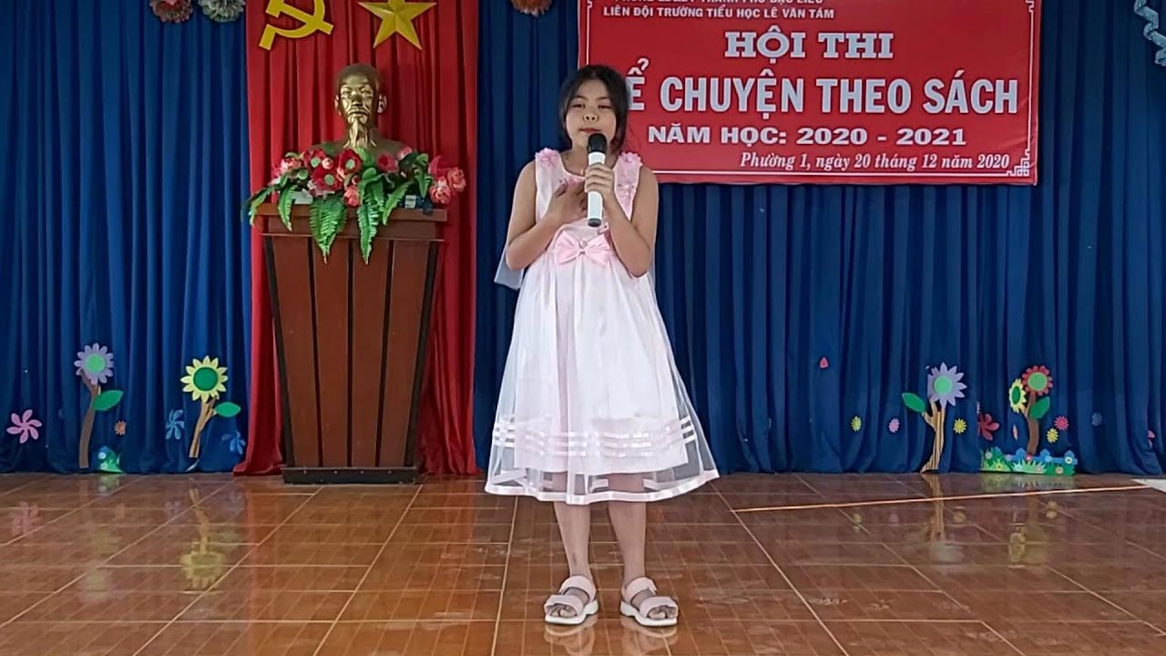 Kể chuyện về Bác: Chiếc áo ấm - Lê Nguyễn Hồng An, Lớp 4/3, Trường TH Lê Văn Tám, TP Bạc Liêu