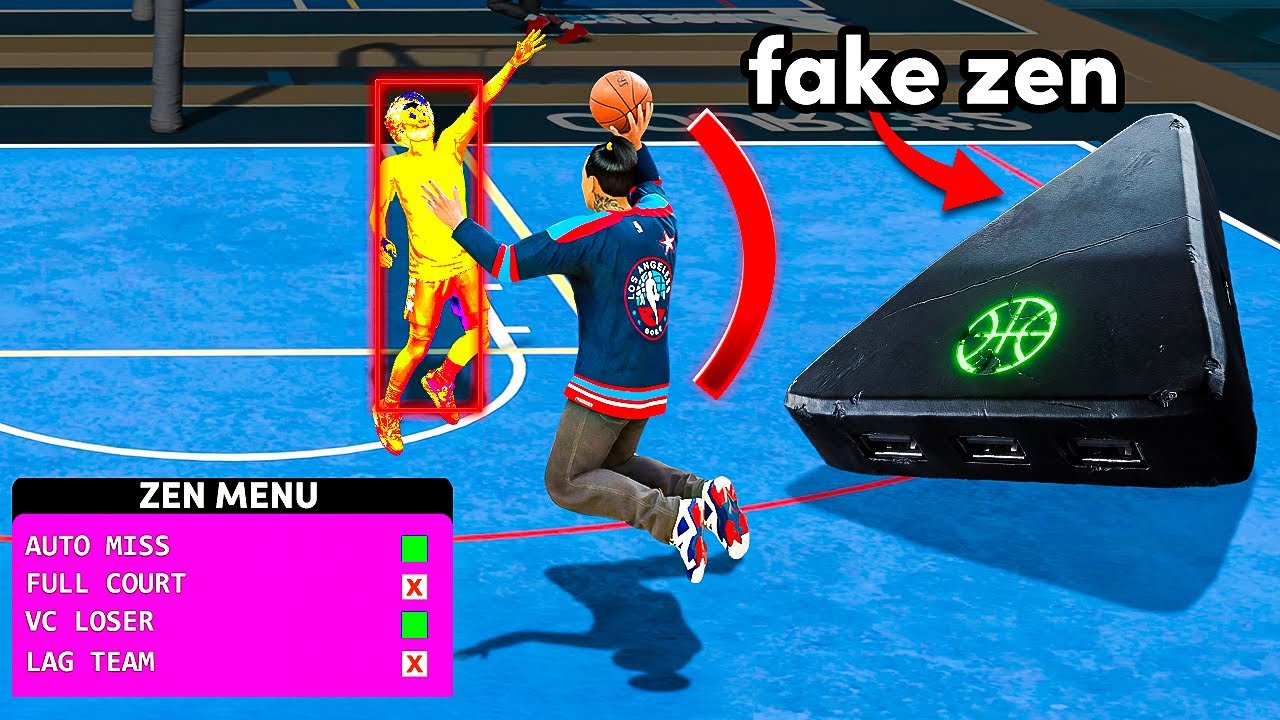 Trolling My Teammates On NBA 2K26 With A FAKE Cronus Zen