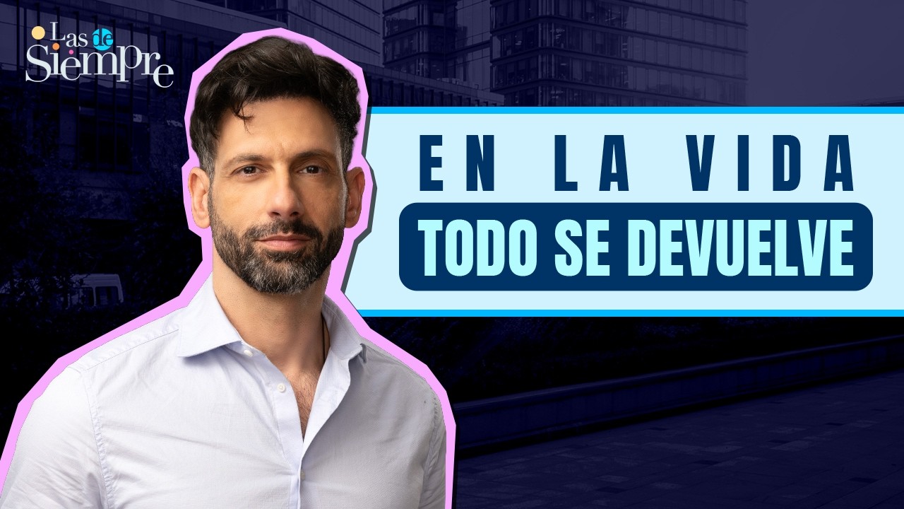 George Slebi CONFIENSA el GRAN RETO que tuvo al ser periodista en Las de siempre