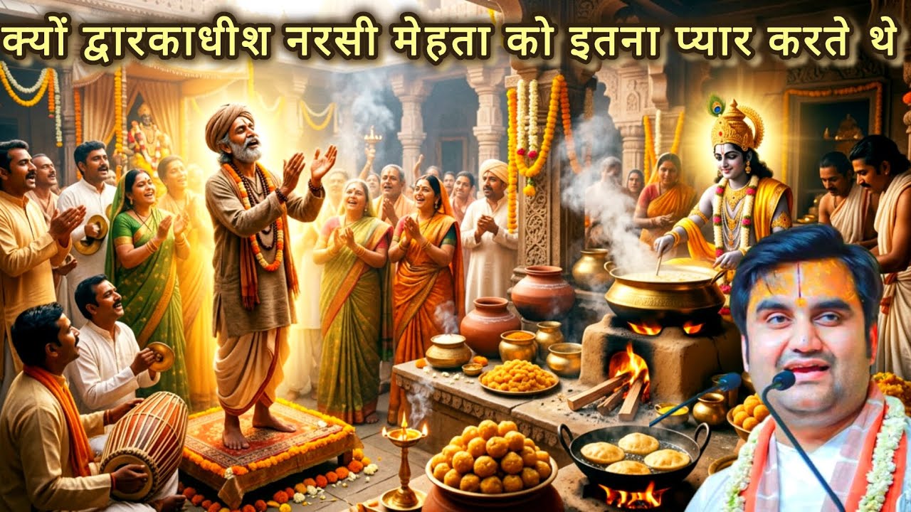 नरसी मेहता जी की संपूर्ण जीवन कथा Part - 1 | Indresh Upadhyay Ji Maharaj | Narsi Bhagat Katha 