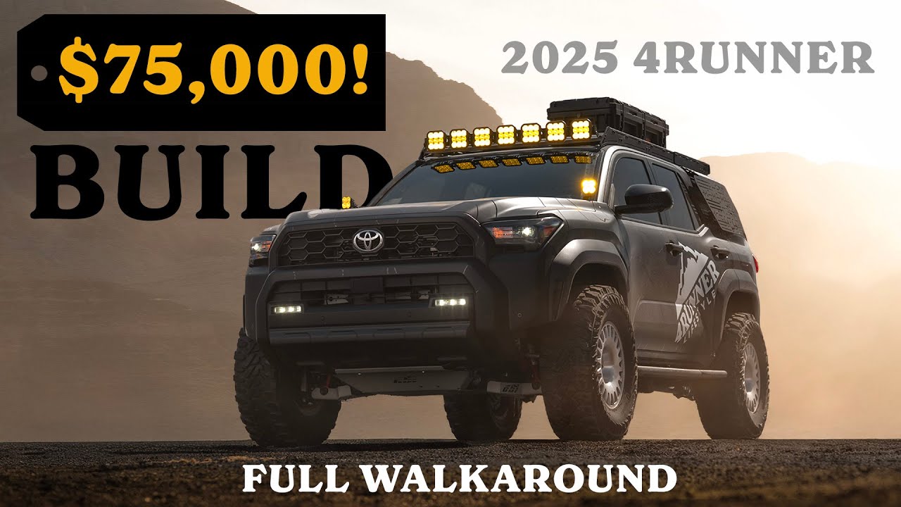 6th Gen 4Runner TRD Off-Road - FULL BUILD WALKAROUND// Every Mod Explained!