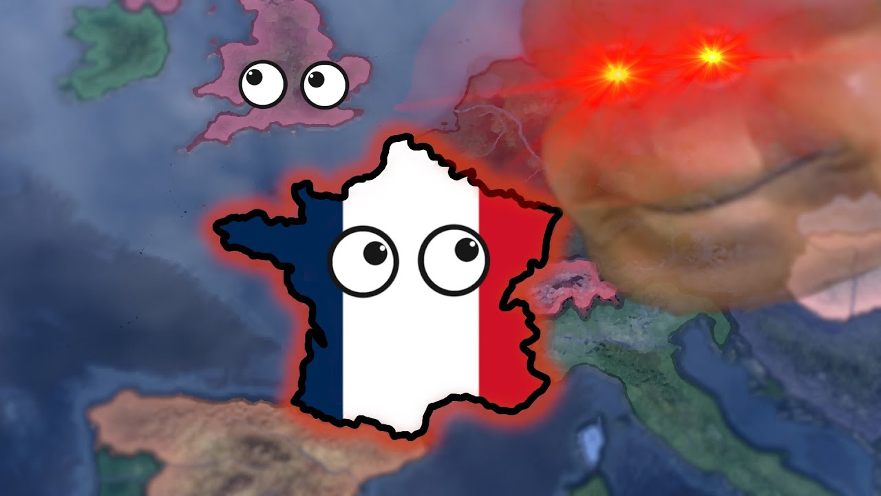When you play as France in Hoi4...