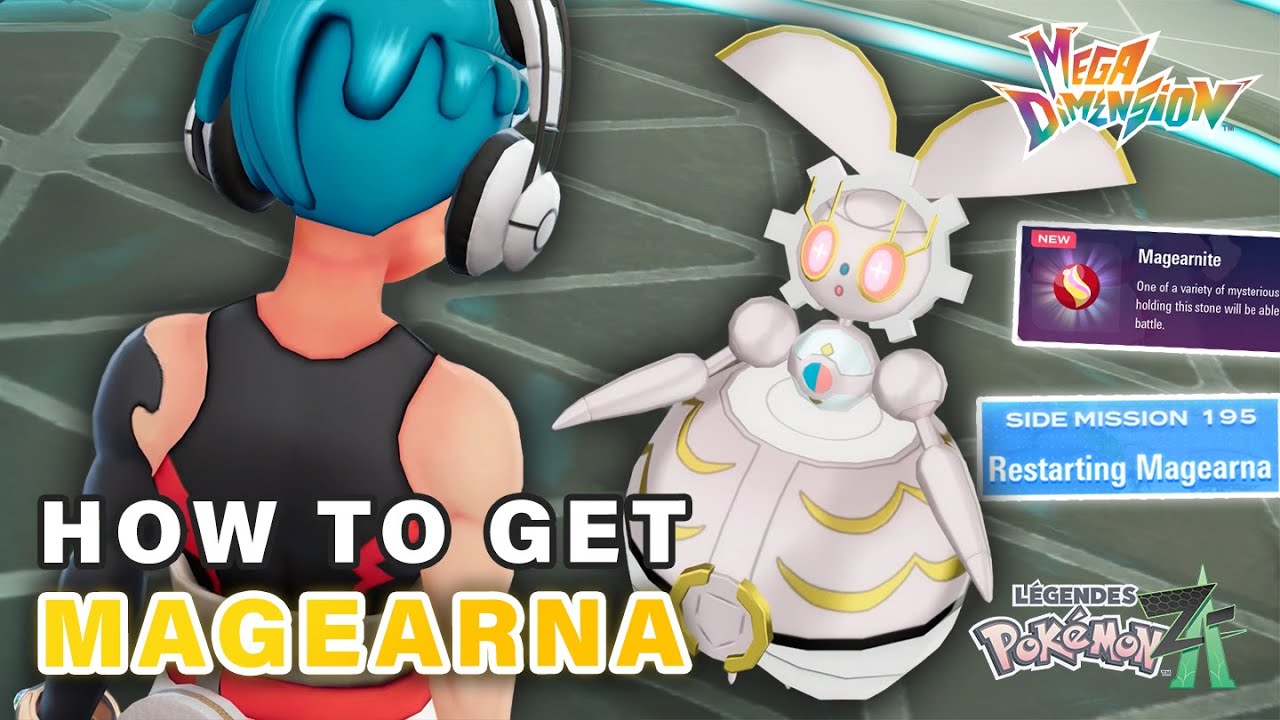 How to Get MAGEARNA in Mega Dimension DLC ► Pokemon Legends ZA
