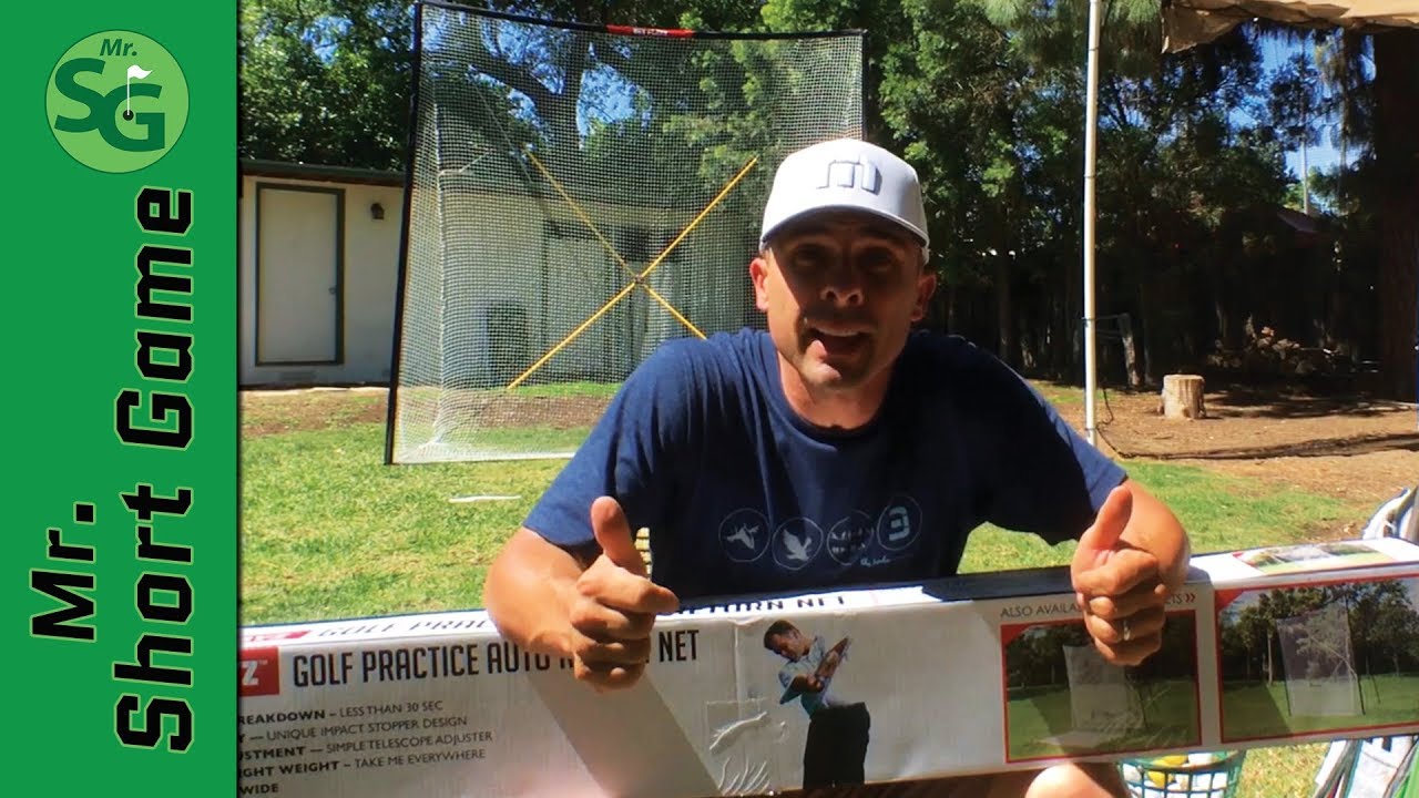 I Got A New Golf Net! Net Playz Golf Net Review