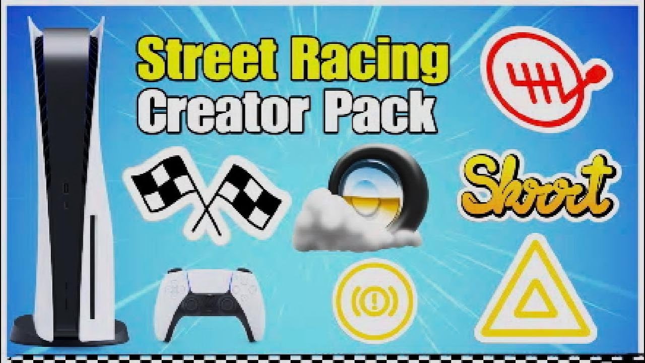 ShareFactory Studio Creator Pack Street Racing  - PS5
